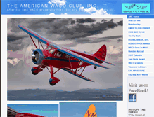 Tablet Screenshot of americanwacoclub.com